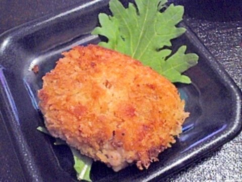 チーズとろ～り香ばしい♪トラ豆のコロッケ